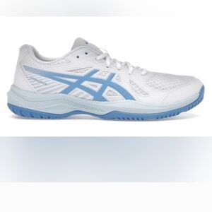 Asics Upcourt 6 White Blue Coast Women's Size 11 Brand New Without Box